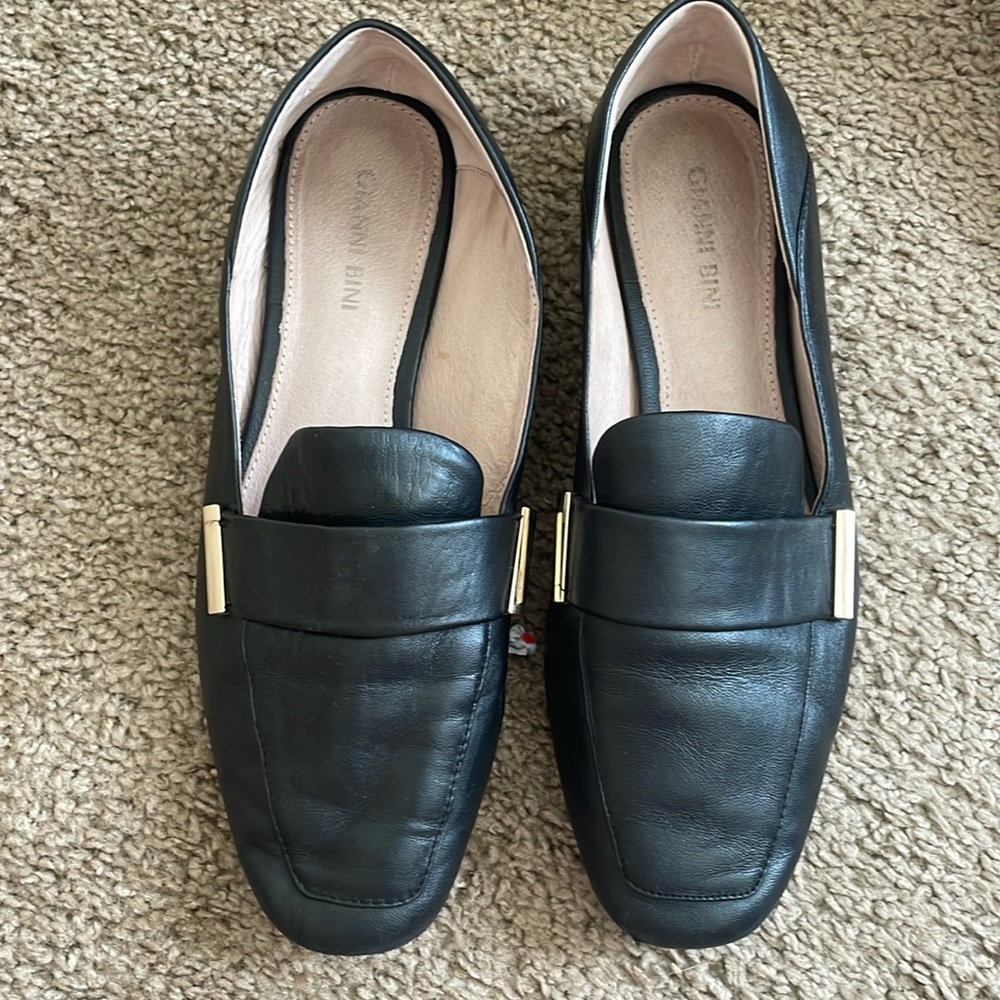 Gianni Bini Black Loafers Size 7